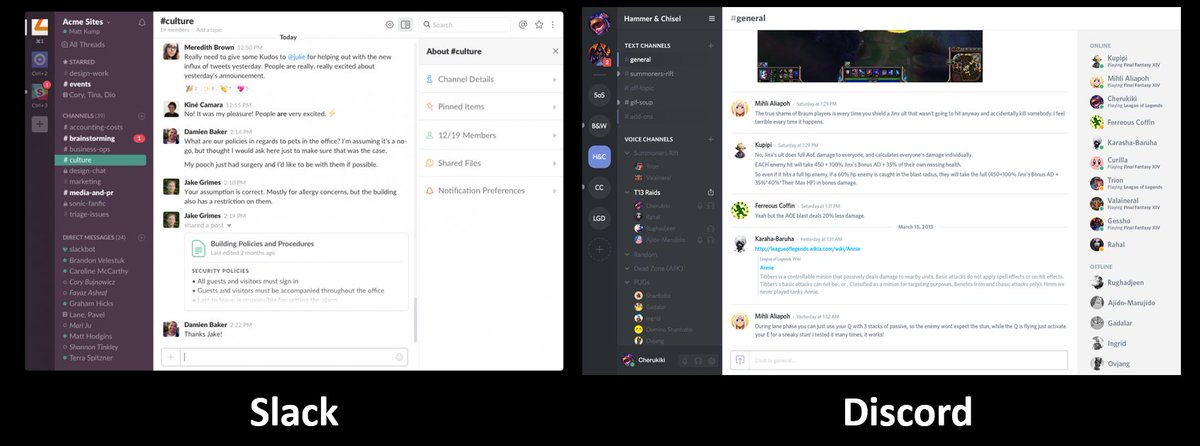 TESTGamingTV's tweet photo. @_AwkwardKing @SamCWoodhall @MooseyGeek @teamguilded @_AwkwardKing

Here's Discord revolutionary UI. https://t.co/YB5DPGM0XF