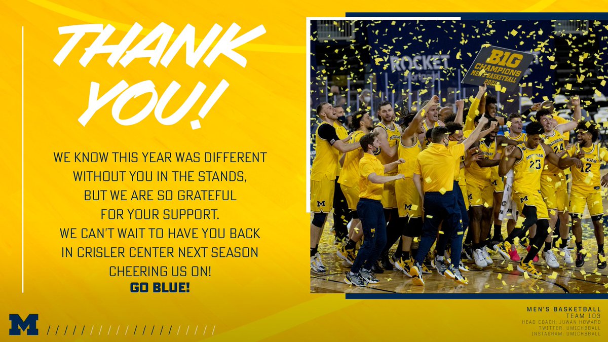 Michigan Men's Basketball tweet media