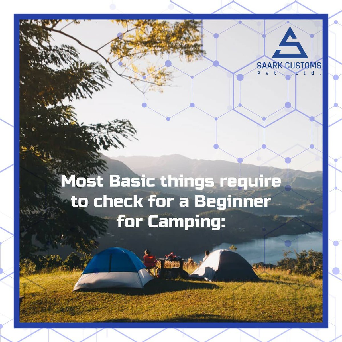 CustomsSaark's tweet photo. Sometimes you don't need a therapy, you just need to go for a Camping 🏕️ 
.
.
Know what are the basic things one should have knowledge of before going to camping.
Like👍🏻 &amp; Retweet 🔁 https://t.co/St4rhKMa44