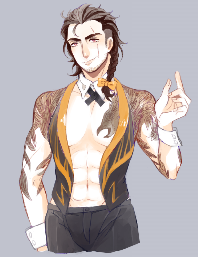 persnippety's tweet photo. Cleaned up some doodles I did a while back of the XV Boys in FF7R Honey Boy outfits. https://t.co/SUX7ChVKxk