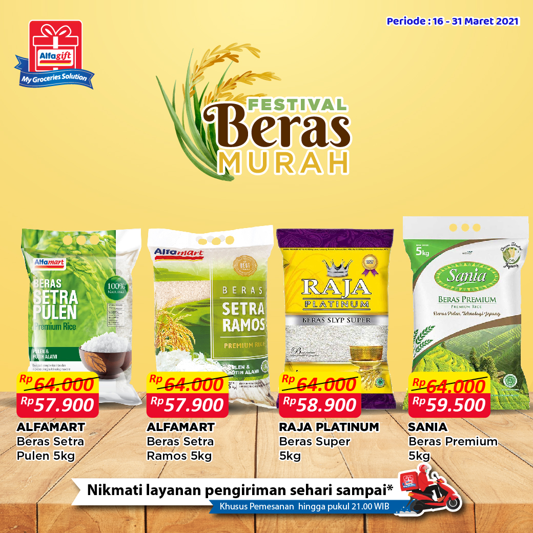 Alfamart Sur Twitter Yuk Beli Varian Produk Beras Favoritmu Mulai Dari Rp 57 900 Di Promo Festivalberas Murah Yang Kini Masih Hadir Di Alfamart Sebelum Kehabisan Yuk Ke Alfamart Periode S D 31