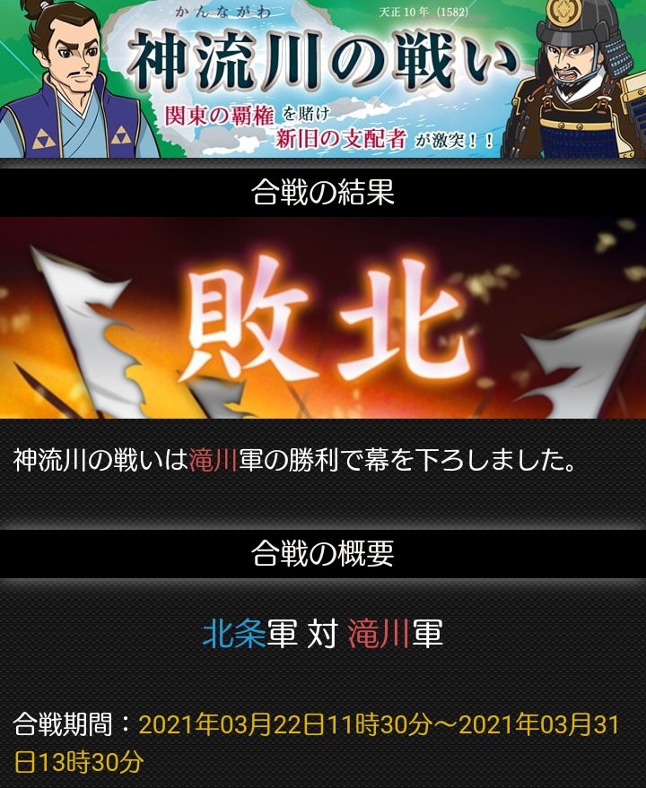 神流川の戦い Twitter Search Twitter