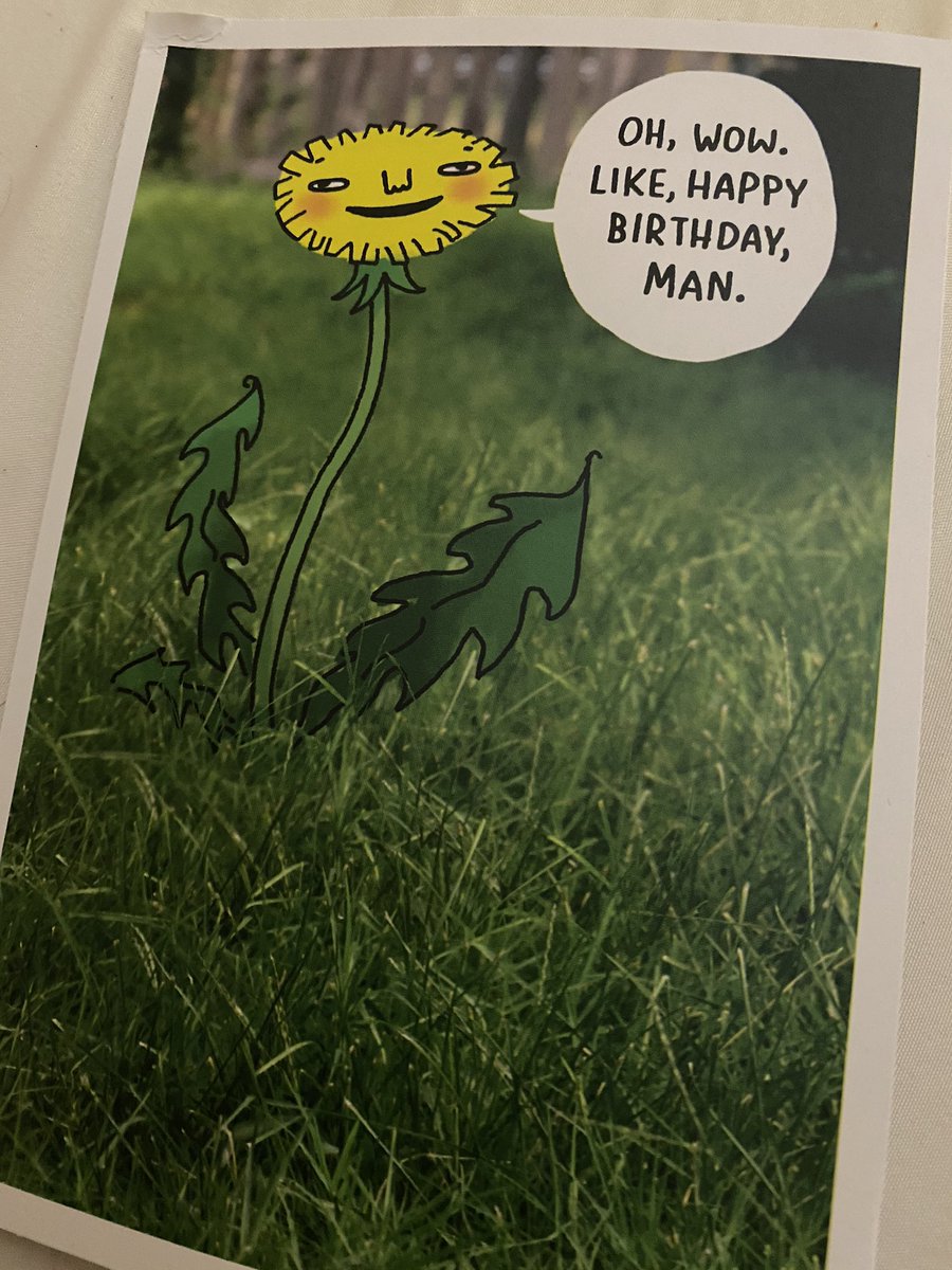 KateEhle's tweet image. I never expected a birthday card like this from my parents