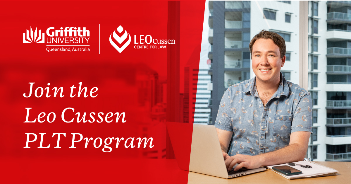 Griffith Law School (@grifflawschool) on Twitter photo We are pleased to announce Griffith Law School
has partnered with <a href="/LeoCussen/">Leo Cussen</a> Centre for Law
to offer its very own Practical Legal Training (PLT) program commencing in July 2021. Details: facebook.com/griffithlawsch… We are pleased to announce Griffith Law School
has partnered with <a href="/LeoCussen/">Leo Cussen</a> Centre for Law
to offer its very own Practical Legal Training (PLT) program commencing in July 2021. Details: facebook.com/griffithlawsch…
