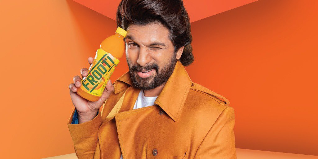 Enjoying Frooti is the only thing that @alluarjun has on his mind. What about you ?