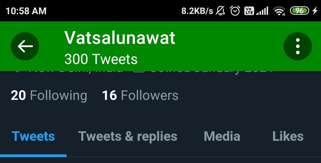 vatsallunawat's tweet photo. Completed 300 tweets today!
#vatsalunawat #300tweets https://t.co/5TyUdNPBw3