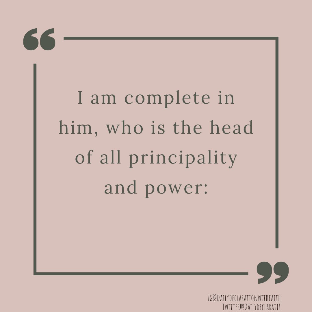 DailyDeclarati1's tweet photo. #WednesdayConfession
#iBelieve
#Dailydeclarationwithfaith https://t.co/1PJpVuQbeD