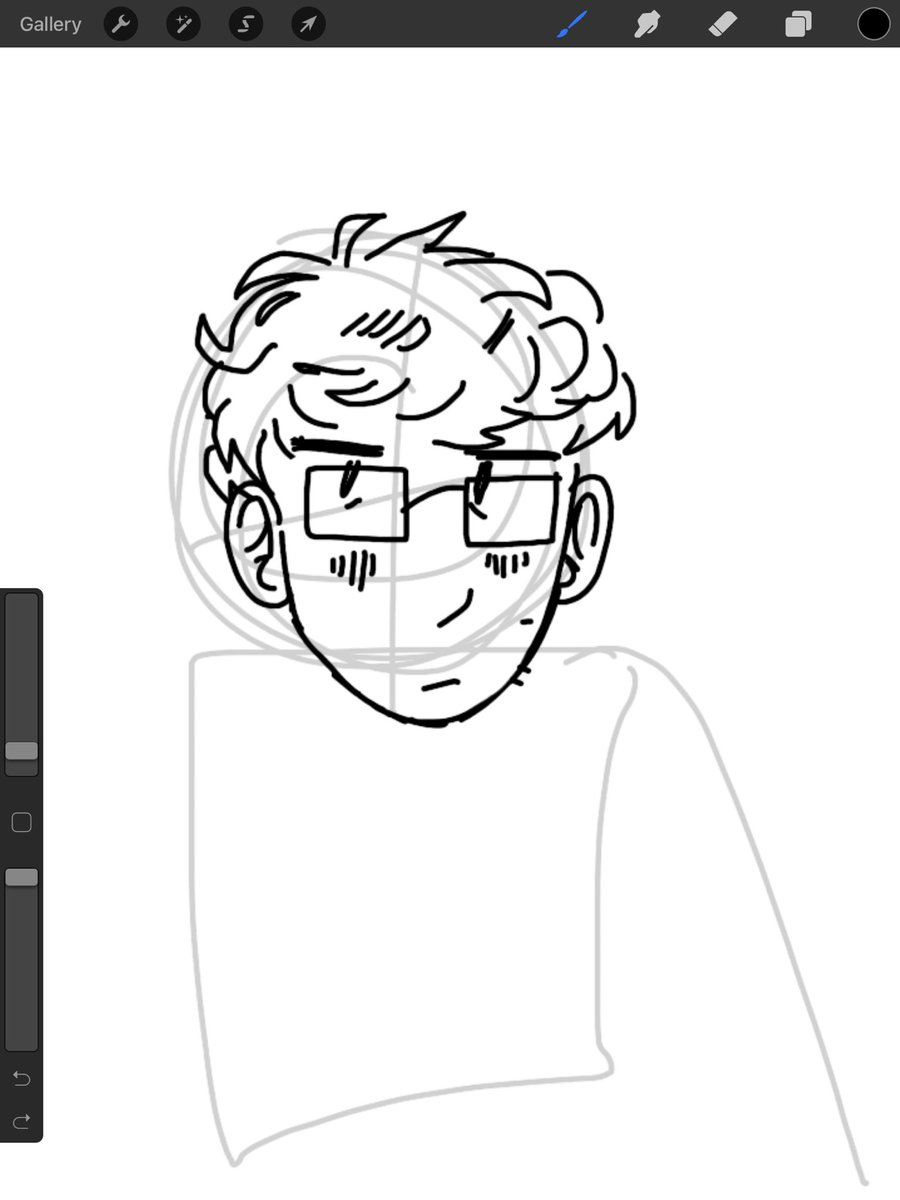 giving my persona facial hair bc it makes me feel euphoric :)