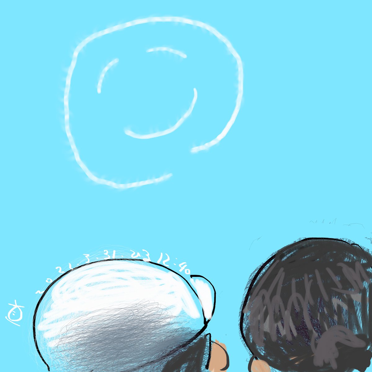 Facebookの海外ドラマを気軽に語り合うグループ きょう東京上空に描かれた 加藤直之 スタジオぬえ Sfイラストを描いてます のイラスト