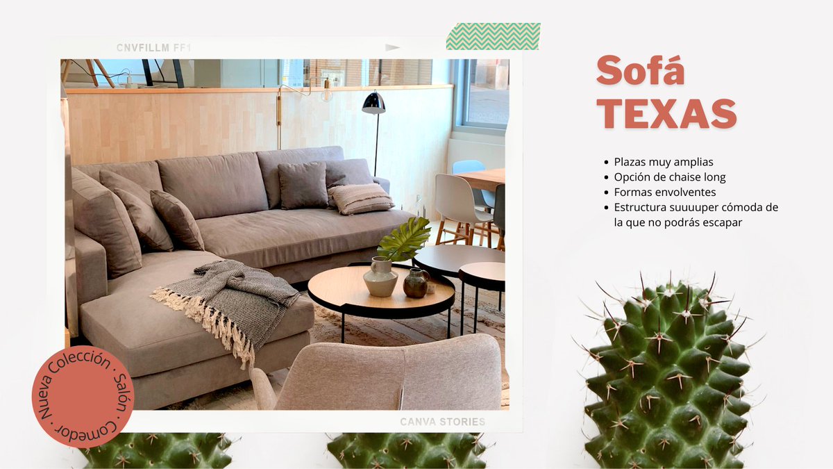 Uno de los inconvenientes de elegir un #sofá de nuestra nueva colección es que todos son perfectos e increíblemente cómodos💘

¿Qué te parece el modelo Texas?🌵💬

#decoración #decor #homedecor #hogar #casa #inspo