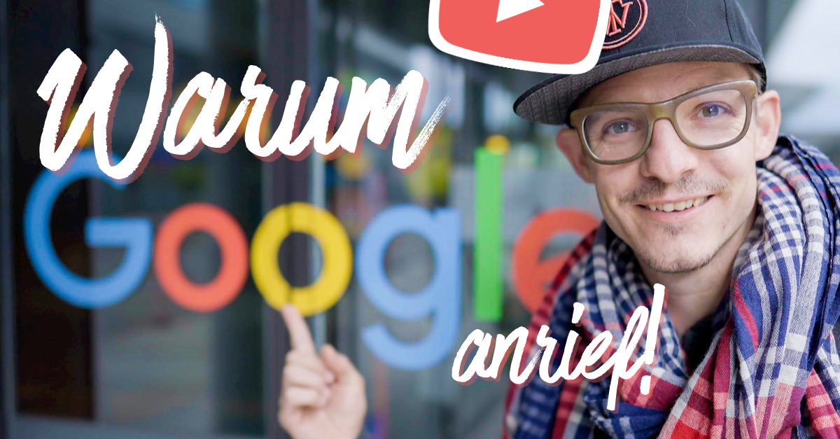 Warum #YOUTUBE anrief und eine #KEYNOTE wollte (Die Story und Hintergründe) youtu.be/rGq3-6hXEE4