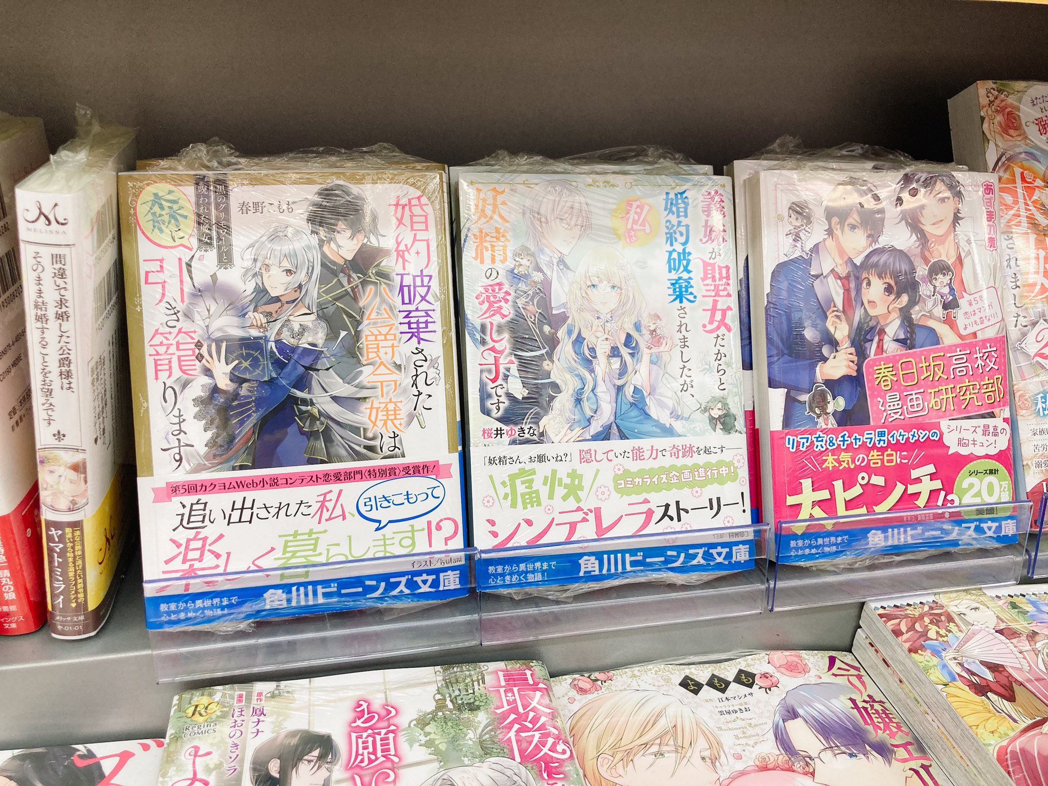 アニメイト川口 書籍入荷情報 本日 最後にひとつだけお願いしてもよろしいでしょうか 3 令嬢エリザベスの華麗なる身代わり生活 1 31番目のお妃様 3 熱愛プリンス 17 大預言者は前世から逃げる 2 腐女子な妹ですみません 2 が入荷した