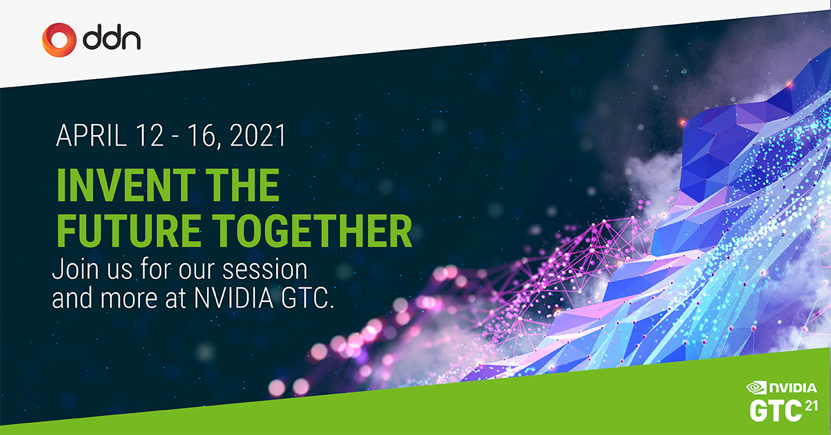 Ddn Japan Gtc 21のddnセッションにご登録ください 21年4月12 16日に開催されるgtc 21に Ddnはdiamond Partnerとして協賛します 会期中にddnのセッションが4講演 英語のみ ございますので 是非ご登録をお願いします Ddnセッションの詳細は