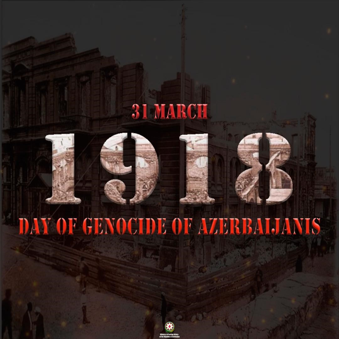 Remembering the victims of #MarchMassacre, we condemn deliberate policy of genocide, crimes against humanity &amp;ethnic cleansing by #Armenia committed against Azerbaijanis till now &amp;reiterate importance of ceasing impunity of Armenia to prevent reoccurrence of such inhumane crimes.