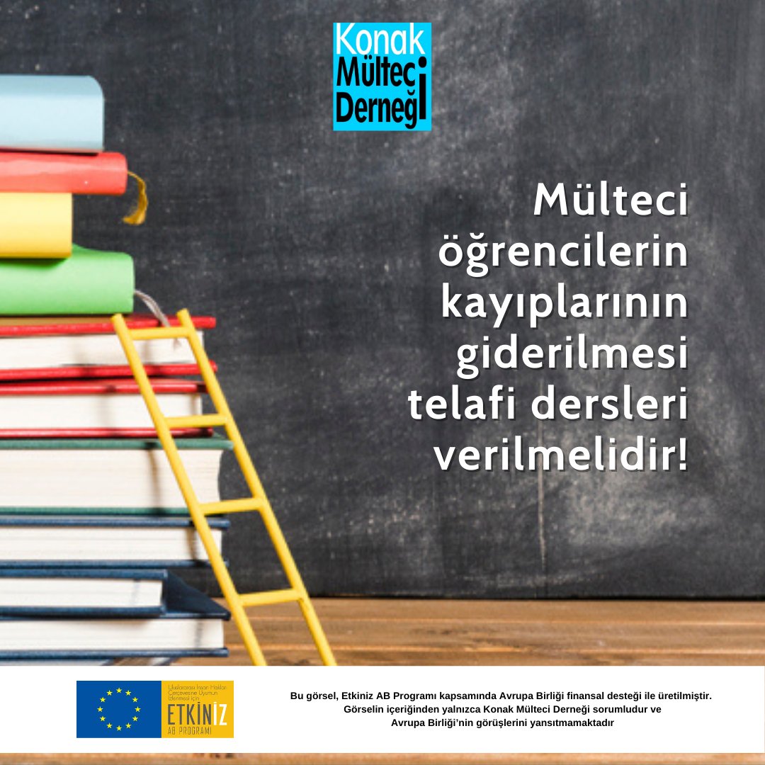 Konak Mülteci Derneği tweet media