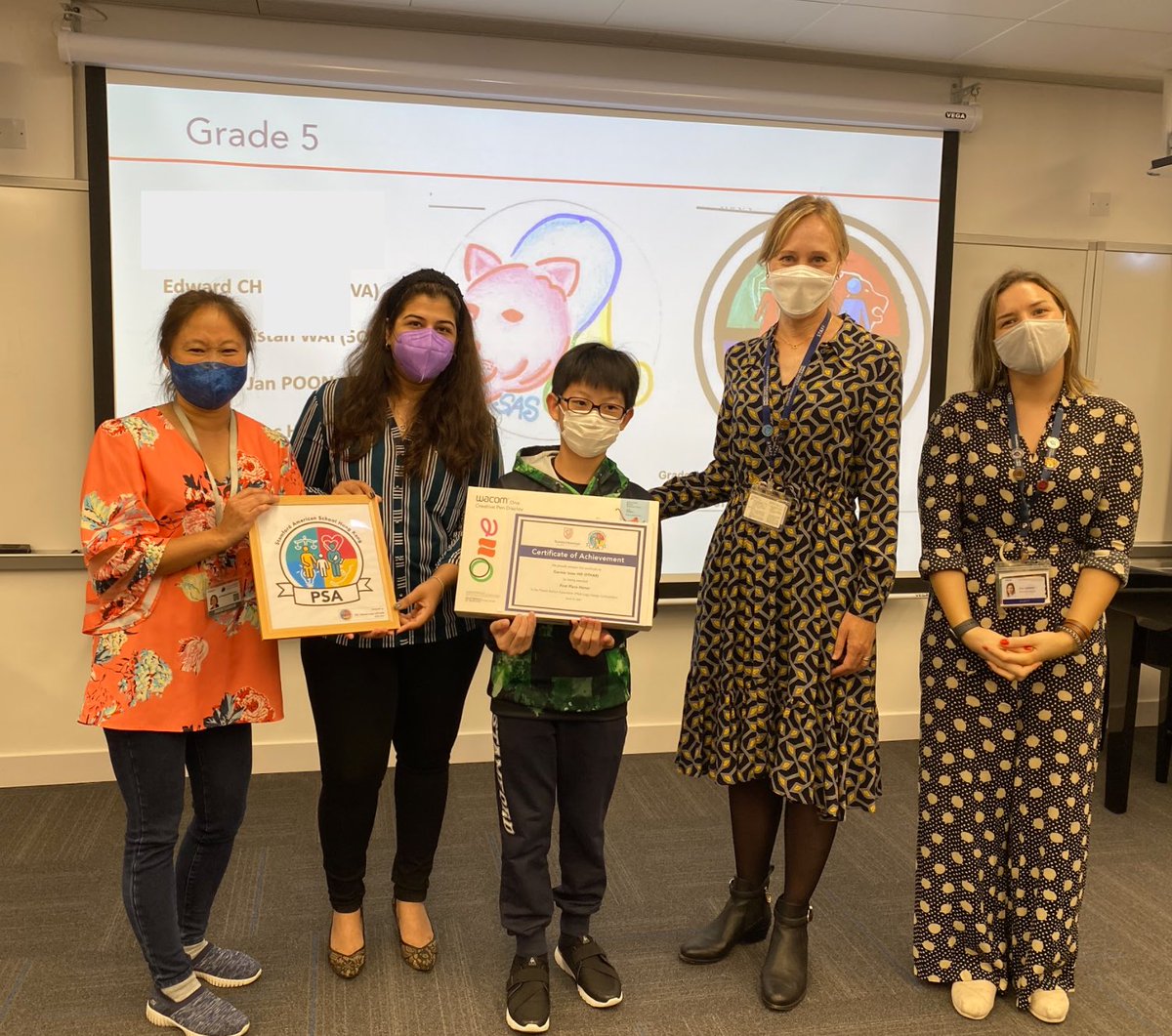 Today we had the pleasure of welcoming some of our PSA members to come and unveil the PSA’s new logo - designed by one of our Student Council members!
Check it out!
#StamfordHK #CognitaWay