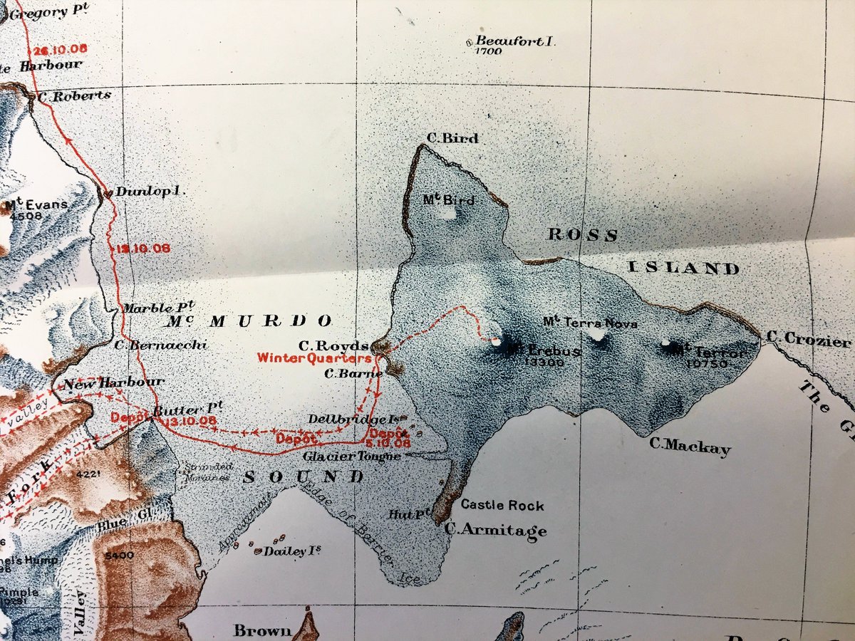 The latest <a href="/bodleianlibs/">Bodleian Libraries</a> Maps blog takes us to #Antarctica in the company of #ErnestShackleton's 1907-09 #Nimrod Expedition. #TessaRose tells the story of map and book printing during the long winter months: blogs.bodleian.ox.ac.uk/maps/
<a href="/RareBooksOfBod/">Bodleian Rare Books</a> <a href="/scottpolar/">Scott Polar Research Institute</a>