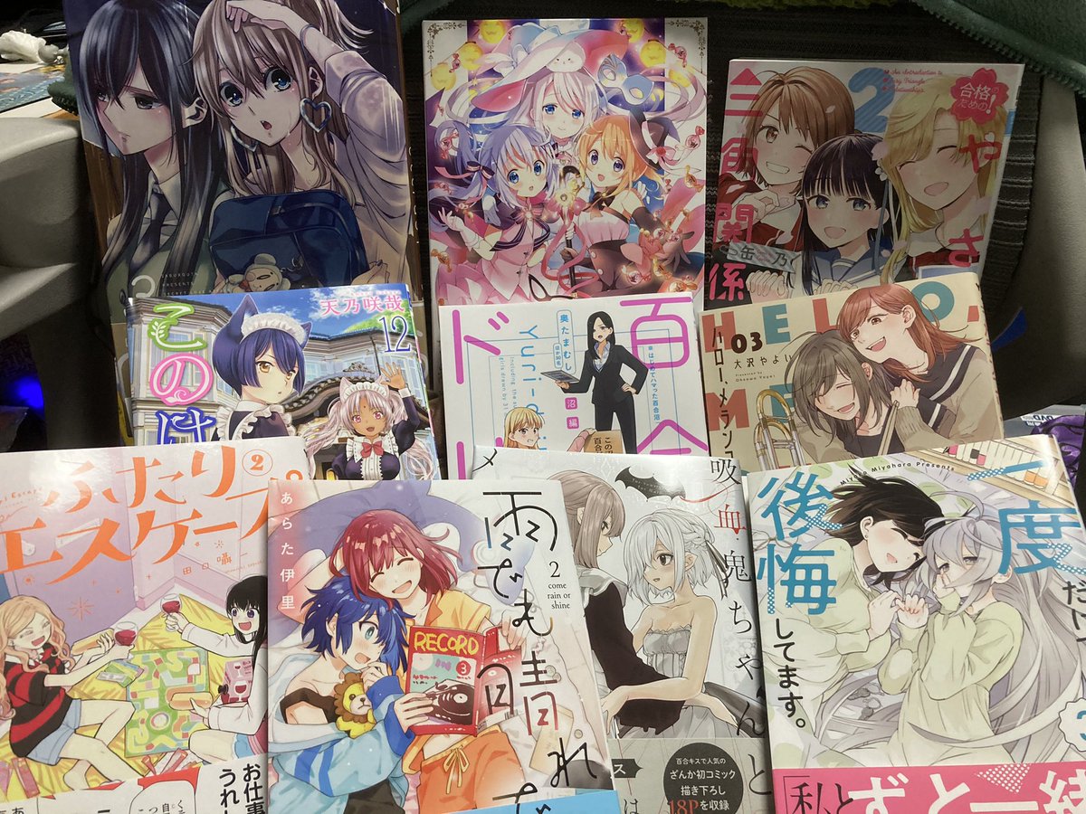 滅亡迅雷観て百合漫画買ってくる充実コンボ(╹◡╹) 