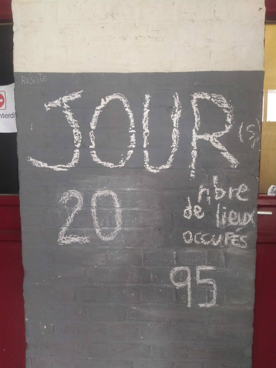 CipSomme's tweet photo. #Occupathon
JOUR 20 | 95 lieux occupés
RAPPEL: APPEL À TOUS LES SOUTIENS !
Assemblée Générale à 15h30 précédée de notre permanence quotidienne de 14h à 15h30
Pas de réouverture sans droits sociaux !
#OccuponsPartout #occupationodeon #enroutepourles100 https://t.co/s8knVConW0