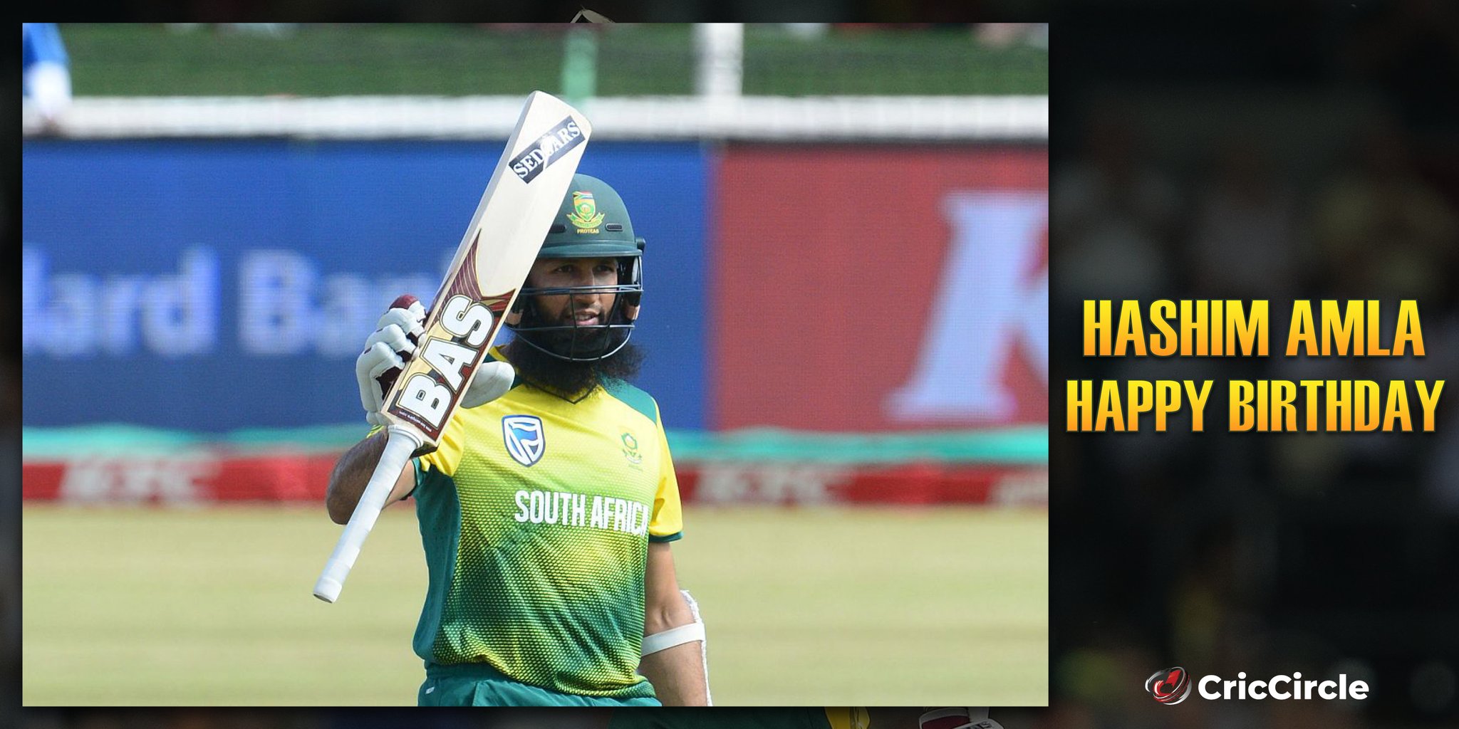 Hashim Amla Happy Birthday.     