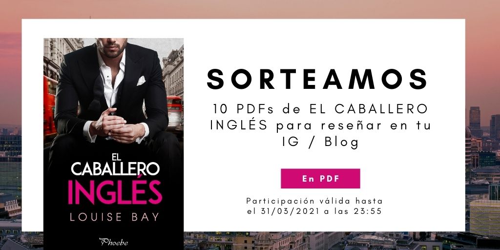 PhoebeRomantica's tweet photo. 👑 ¡Atención, reinas! SORTEAMOS 10 PDFs para reseñar para bloggers e Instagrammers 

💋 Sigue a @PhoebeRomantica
♥   Dale a "me gusta"
💼 Haz RT
📩 Responde a este mensaje con "participo" + la URL de tu blog / Instagram 

Solo para blogs (+500seg) y Bookstagramers (+800 seg) https://t.co/2pvy2n9i6e