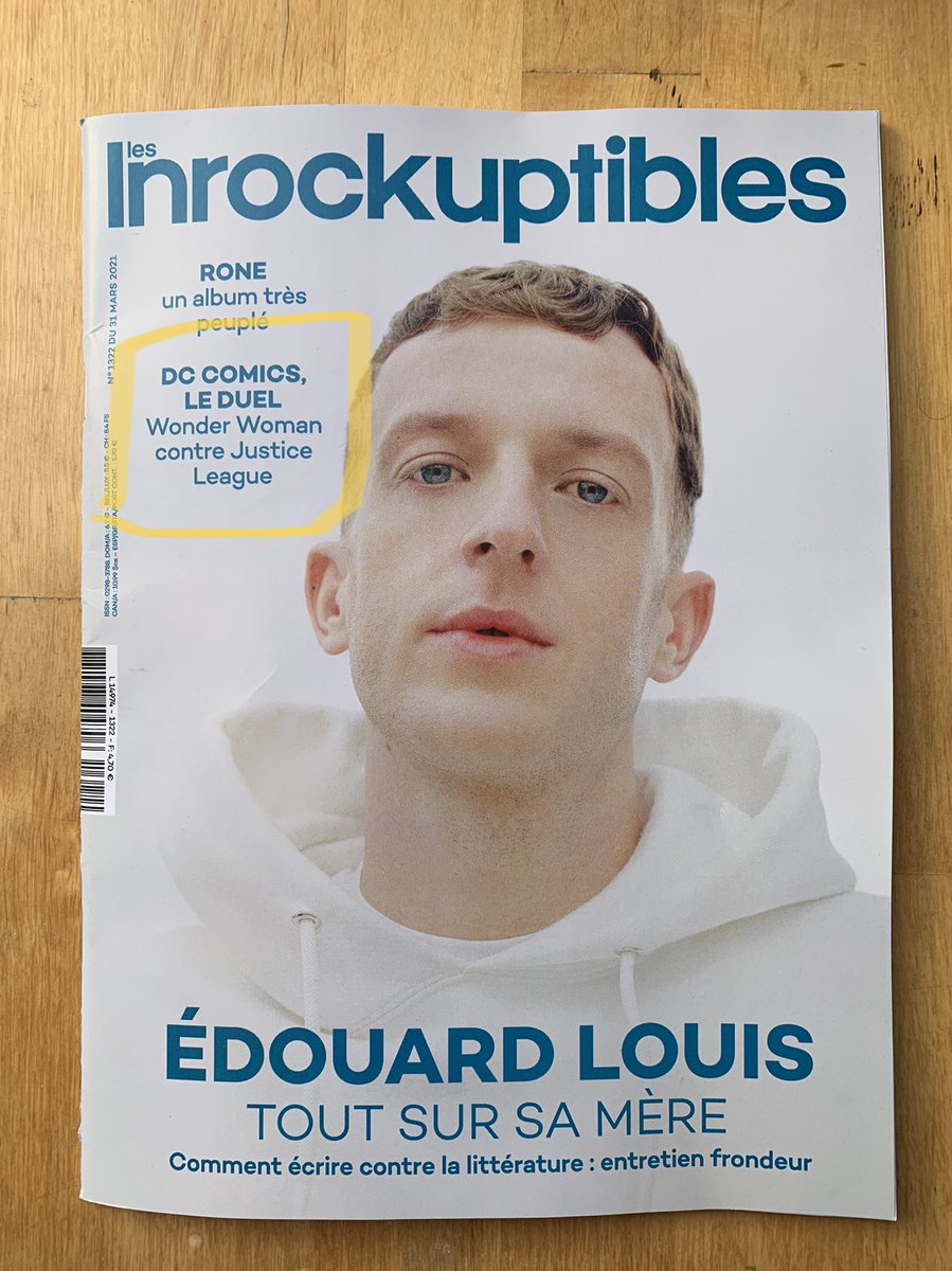 patriblouin's tweet photo. Dans le dernier numéro de @lesinrocks je ne dis rien sur ma mère et tout sur les super-héros•oïnes - thanks to Wonder JML #QueerCosmos #first https://t.co/qTSmv7yzEd