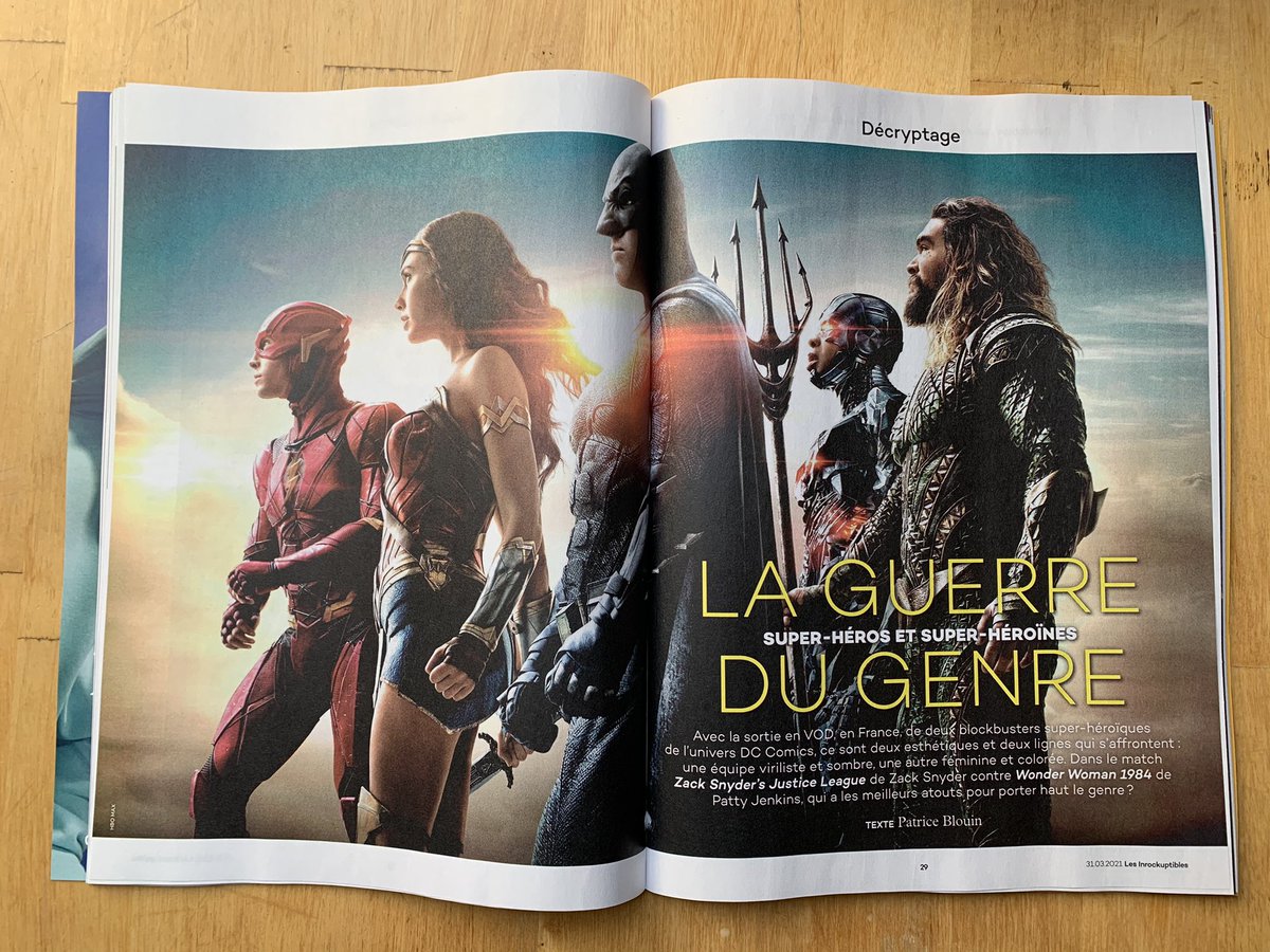 patriblouin's tweet photo. Dans le dernier numéro de @lesinrocks je ne dis rien sur ma mère et tout sur les super-héros•oïnes - thanks to Wonder JML #QueerCosmos #first https://t.co/qTSmv7yzEd