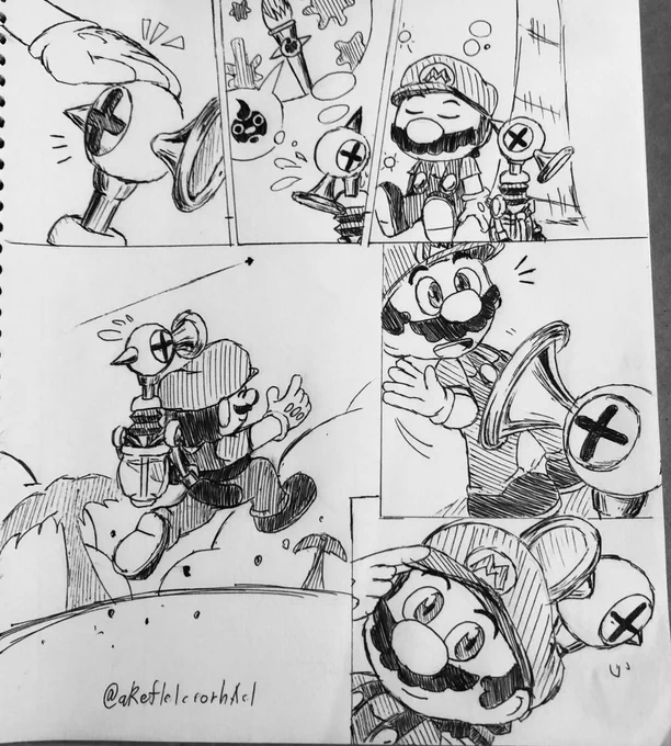 個人的に1ページ分の漫画で描いたやつでこれがやっぱりすき

 #過去絵を投げて絵を描いた気になろうキャンペーン 