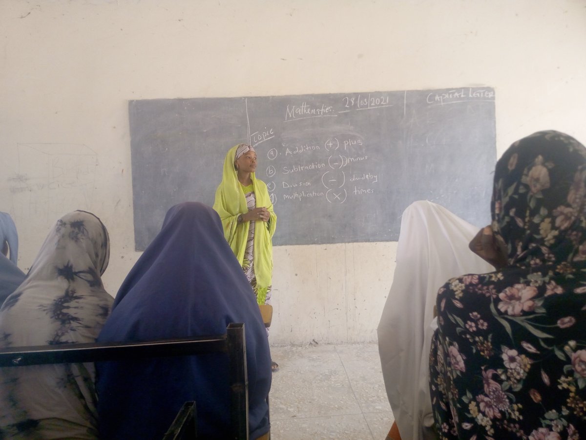 WomenOrphans's tweet photo. The fasted way to change Society is to Educate the Women of the World!

Week Six (VI) of our program @Gonidamgari Primary School Maiduguri. 

Our most sincere appreciation to those who are supporting us in continueing this program! Thanks

@ShettimaDogo @hassana_maina @Abbarious https://t.co/n7q6QwEWiv