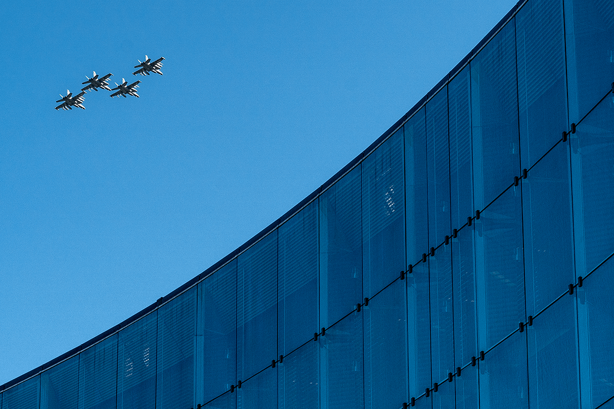 ASIOGovAu's tweet photo. A beautiful day in Canberra to celebrate the @AusAirForce Centenary. 🛩️✈️

#AusAirForce #AirForce100 #TYFYS https://t.co/oFVsEfWuV1