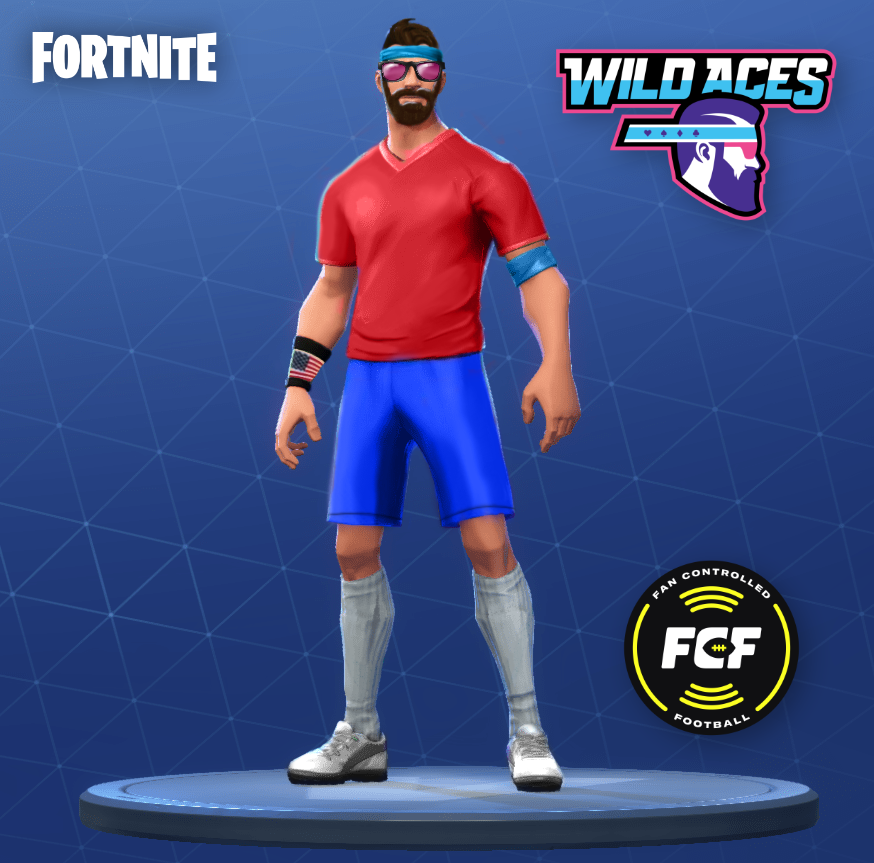 PhillJWoodward's tweet photo. Hey @GameOverGreggy, I decided to make a mock-up of @JohnLAceEsq so @FortniteGame, @DonaldMustard,  and @GuyFieri (?)  could see the potential in what exactly an @FCFWildAces skin for #Fortnite could be. I hope I did it justice. 💖

@fcflio @ptothedees @KindaFunnyVids @jerdydude https://t.co/9Dfg0bWzVp
