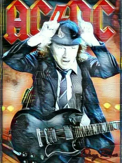 Happy birthday Angus Young   # 