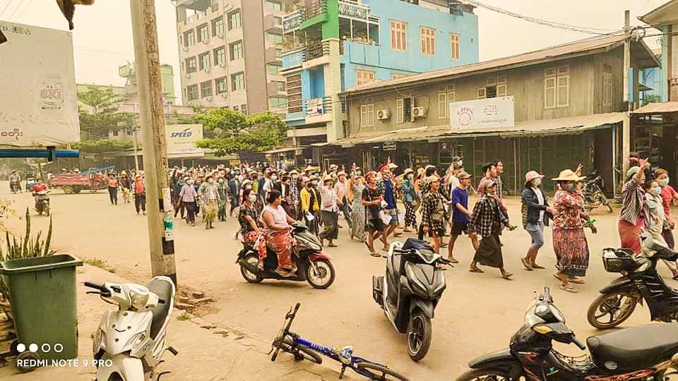 Byun_Sori6104's tweet photo. KawLin Main General Strike that against the Evil MAL's SAC!!!

#WhatsHappeningInMyanmar 
#Mar31Coup https://t.co/nKLpijOi6l
