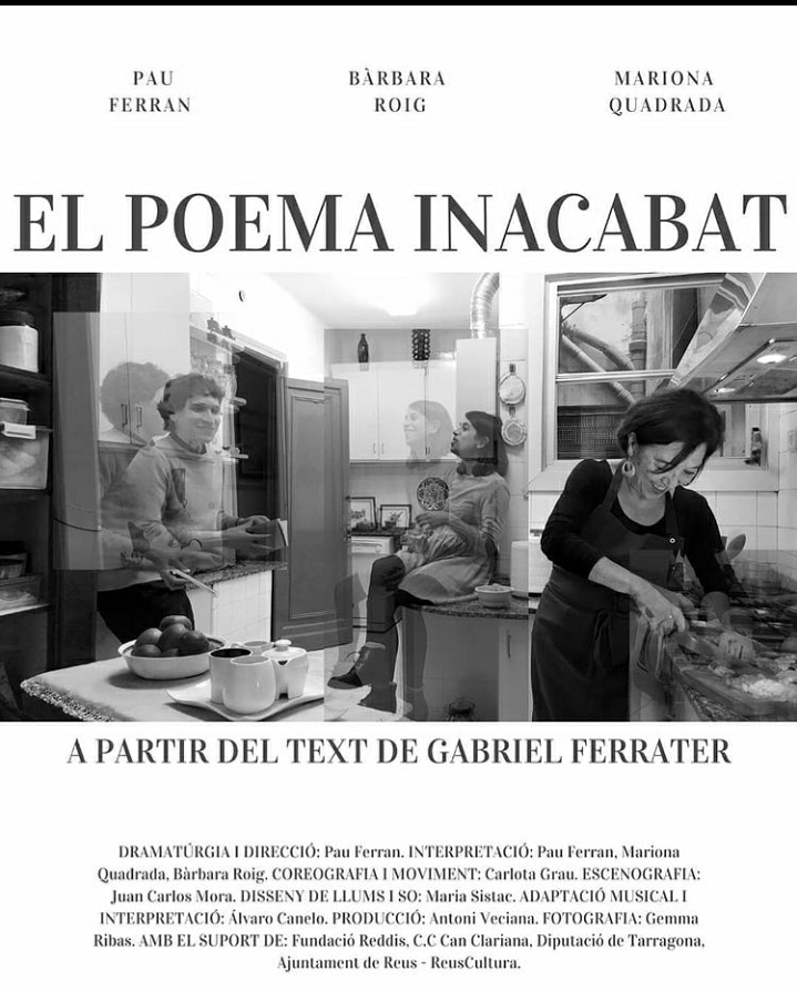 Dissabte 10 a les 20h i diumenge a les 18h, cosa bona al #TeatreBartrinaReus! #PròlegGabrielFerrater <a href="/ReusCultura/">Reus Cultura</a>