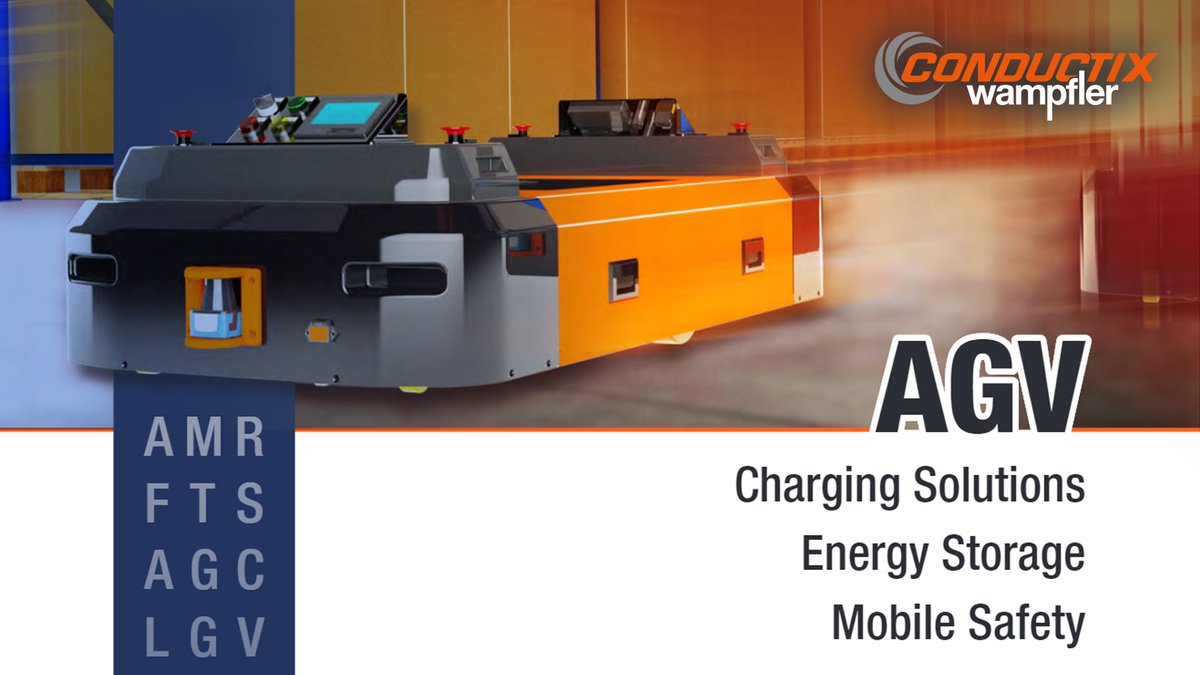 CxW_Global's tweet photo. We are the One-Stop-Shop for #AGV manufacturers! Learn more about the Conductix-Wampfler #MobileSafety, #EnergyStorage and #ChargingSolutions for #AutomatedGuidedVehicles: https://t.co/xEEl7pn03b https://t.co/WVANnOIwGv
