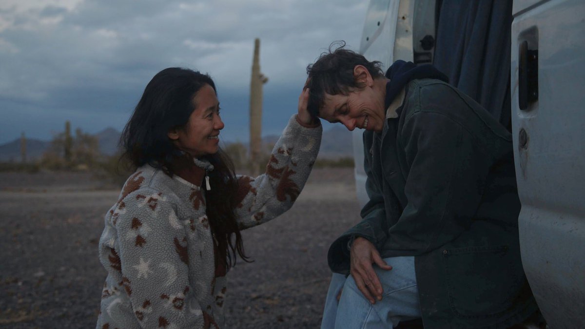 FilmUpdates's tweet photo. Happy Birthday to Chloé Zhao! The Academy Award nominated director of #Nomadland, #TheRider, and the upcoming Marvel film #Eternals turns 39 today. https://t.co/VdjeXiPM0q