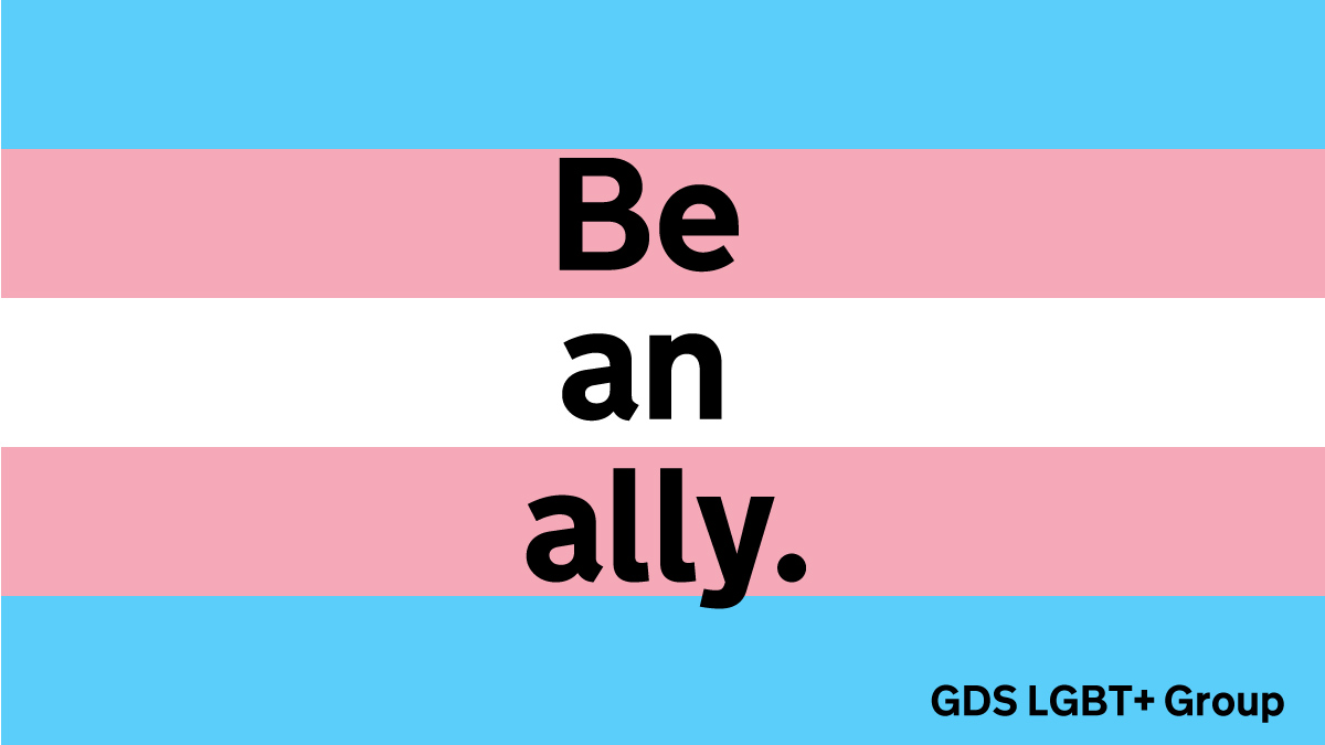 🏳️‍⚧️ Today is #TransgenderDayOfVisibility which celebrates the positive impact transgender and gender non-conforming people have on our society.

It is also a chance for everyone to reflect and learn more about how to become a better ally to the community. [1/4]