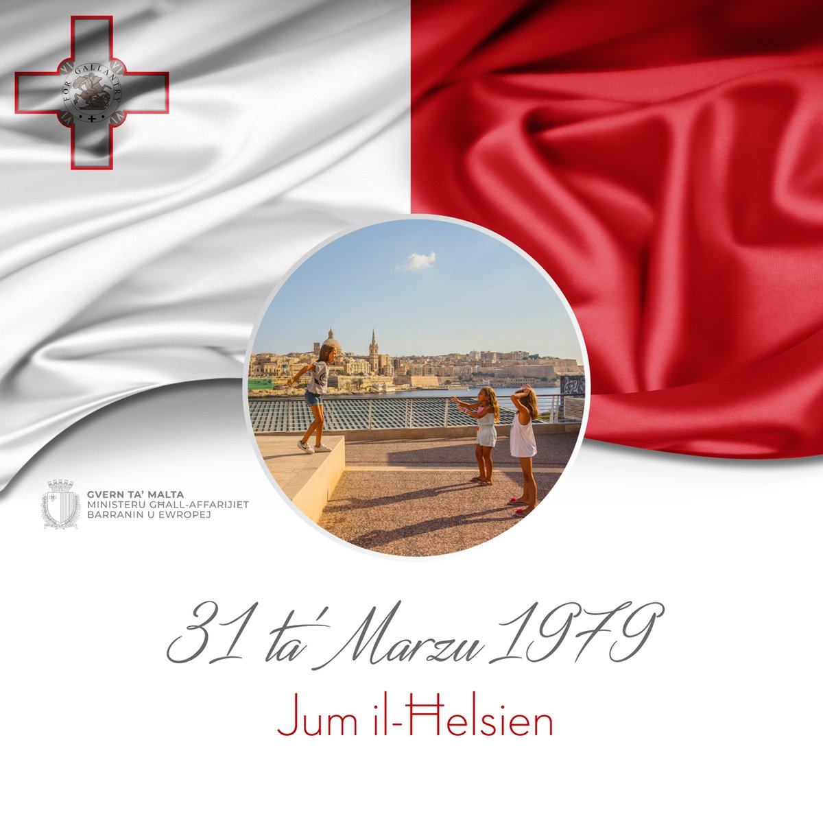 Commemorating the 42nd anniversary of Freedom Day.

This day marks the historical event when the last British troops left #Malta 🇲🇹 after their presence in our islands, dating back to 1800.