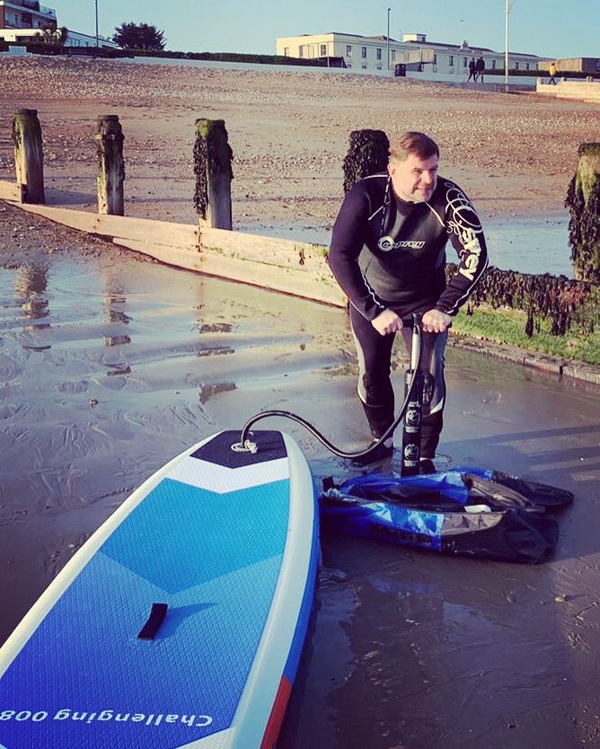 ToBoarding's tweet photo. First ever paddle board done last night! #sup #paddleboard #standuppaddleboarding #boredtoboarding https://t.co/yVkc1GeUEL