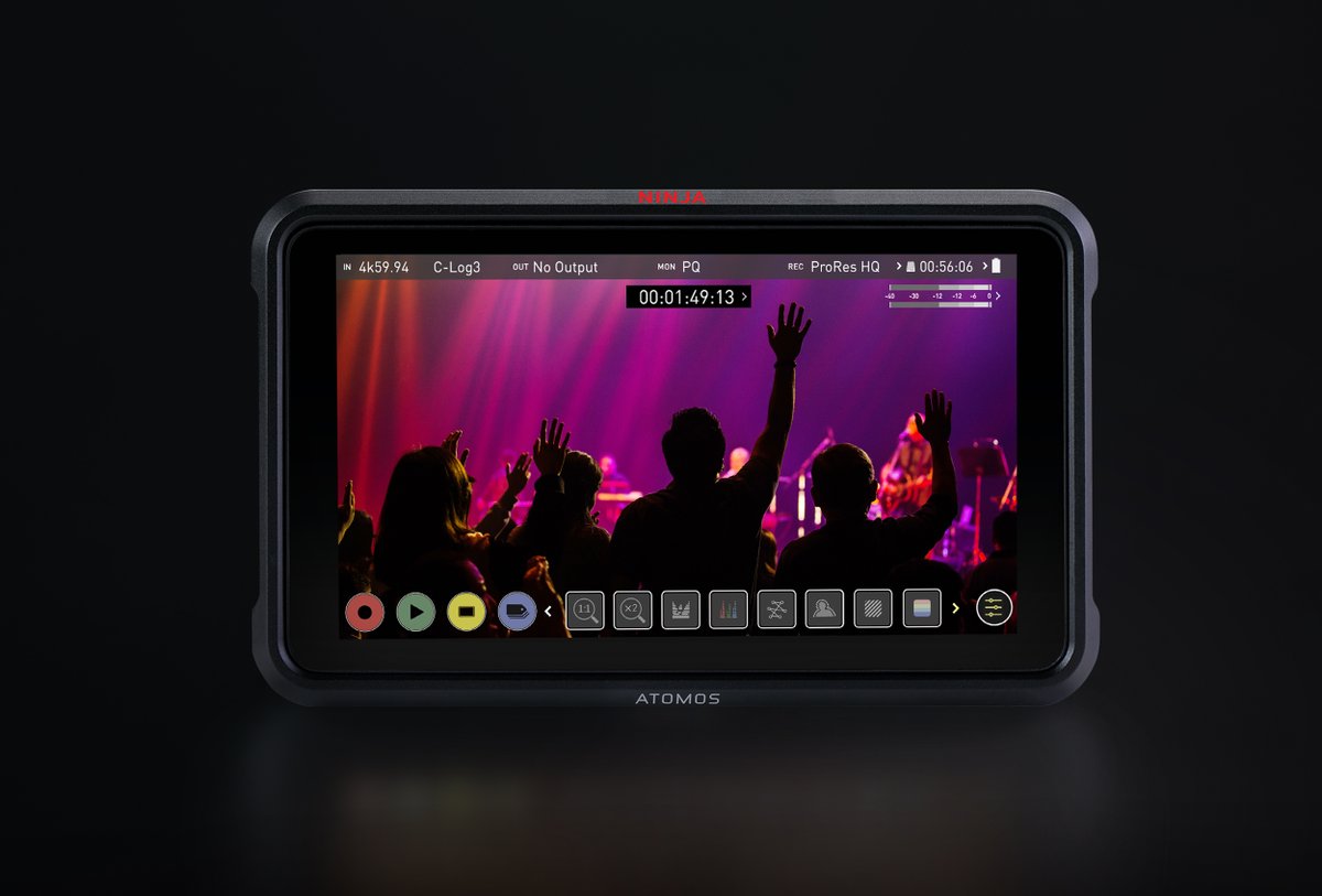 AtomosGlobal's tweet photo. FIRMWARE ANNOUNCEMENT FOR NINJA V📣: We've released the latest version of firmware AtomOS 10.63 which adds ProRes RAW support to these cameras:
✅Sony Alpha 1 & FX3 ✅ Panasonic LUMIX BGH1 ✅ SIGMA fp L
Update your Ninja V to AtomOS 10.63: https://t.co/kQ5T8bRW1G
#ProResRAW https://t.co/YAE1mgf1wc