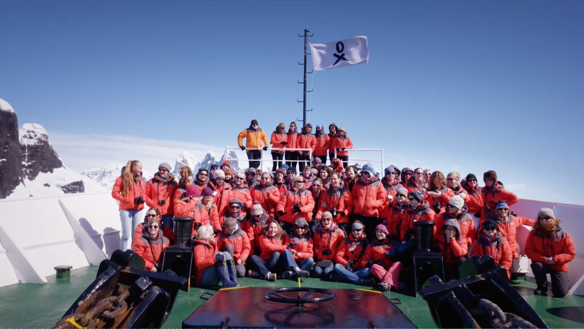 leadership_film's tweet photo. It’s the last day of #WomensHistoryMonth, and we want to celebrate the 76 women from the first @HomewardBound16 we saw in #TheLeadershipFilm

There were part of the largest non-scientific expedition of women to #Antarctica in history!! 🇦🇶
#WomeninSTEMWednesday #CelebratingWomen https://t.co/KciFsAffbh