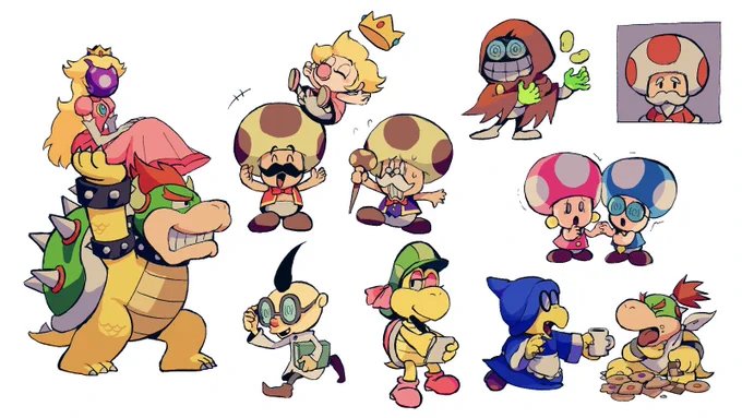 Mario Luigi  partners in time 