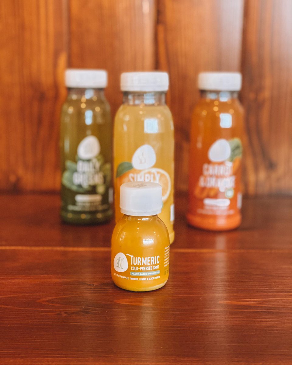 FiloCafe1's tweet photo. HEALTHY &amp; TASTY! We are thrilled to stock a range of healthy drinks from the guys at SiSú here in Filo - including shots, juices and kombucha!
#LetTheGoodIn #juices #juicing #kombucha #organic #Sisu #fresh #healthy #tasty #organickombucha #getthegoodin https://t.co/7HQhe7GY63