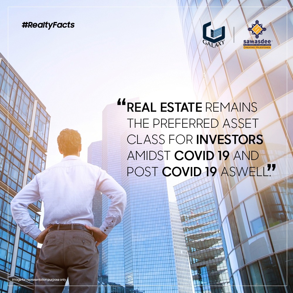 thegalaxy_group's tweet photo. #RealtyFacts
Real estate continues to be a preferred asset class for investors amid the uncertainty emerging out of the pandemic.
#GalaxyGroup #Sawasdee #RealEstate #CommercialProperty #Commercial #LuxuriousProperty #CommercialRealRstate #Facts #RealEstateInvestor #Property https://t.co/sUrAc4tsMz