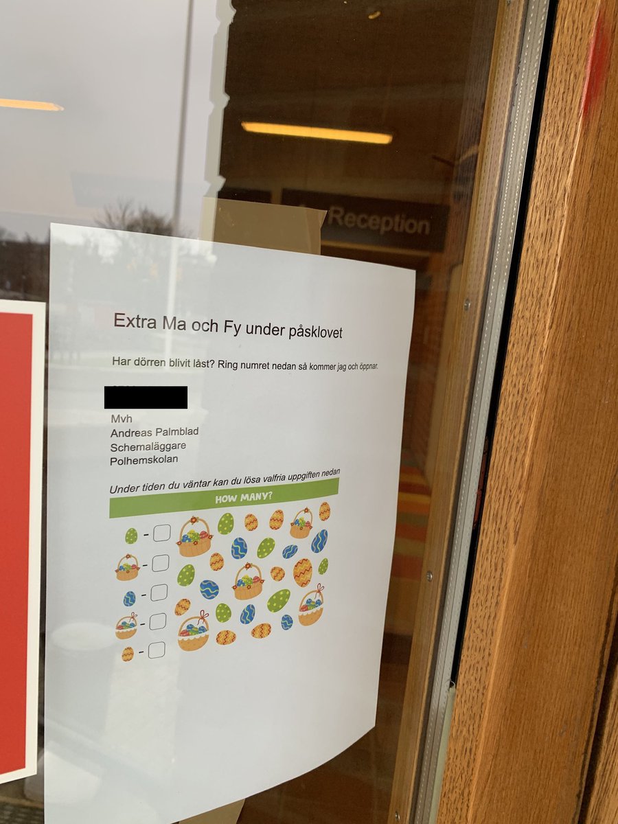 Palmblad's tweet photo. Viktigt med extra stöd under påsken och kul att så många som upp mot 120 Polhem-elever anmälde intresse! #polhem https://t.co/zGCjxEWPXe