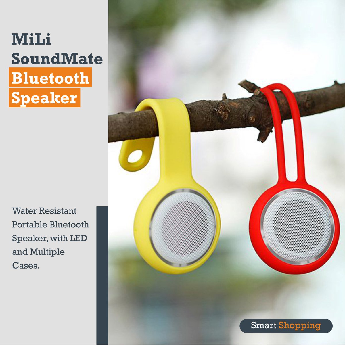 qstoreUAE's tweet photo. MiLi Soundmate Stylish Bluetooth Speaker. Perfect Compatibility! Compatible with most of devices with Bluetooth. Enjoy your music anytime anywhere. #mili #Ecommerce #onlineshopping #bluetoothspeaker #exclusive https://t.co/BewOfaXun5