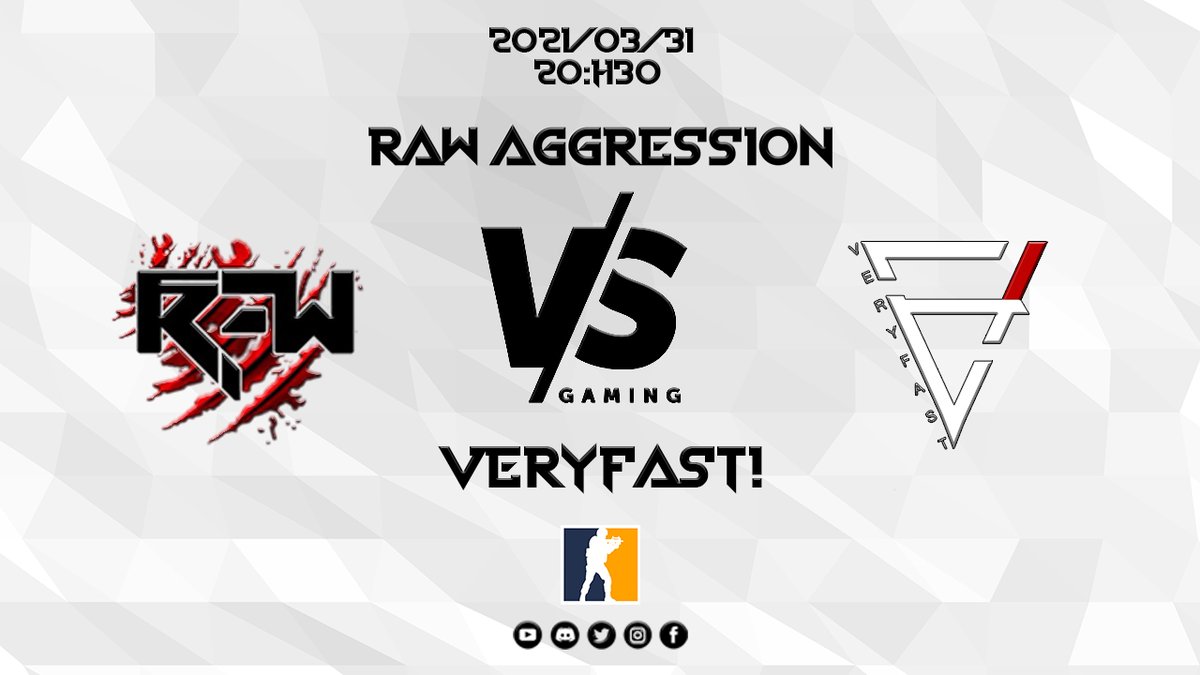 AggressionRaw's tweet photo. Tonight we bounce back against VeryFast for @VSGamingWorld ✊ https://t.co/ghCcRXKtkB