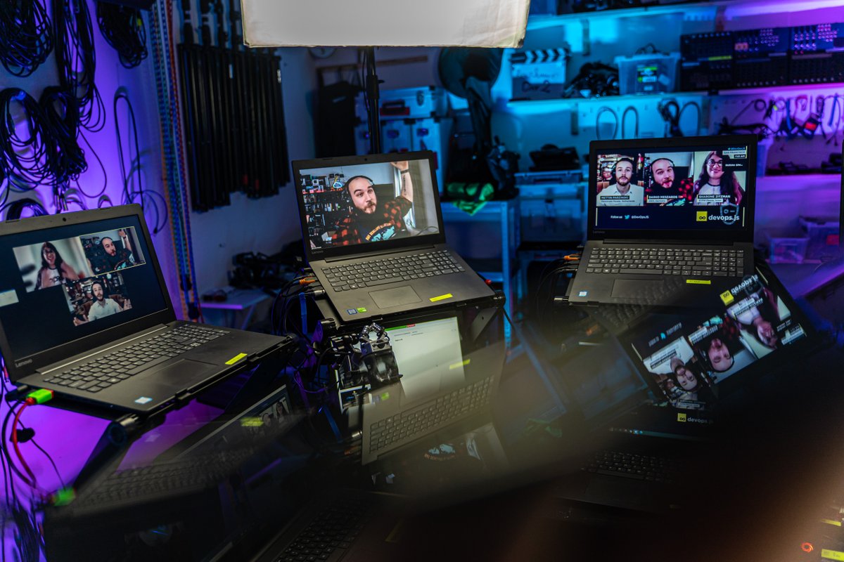 DevOpsJS's tweet photo. As always, #DevOpsJS video production partner @iStreamPL did an awesome job. Thank you for handling the event so well! https://t.co/c249XtZAr9