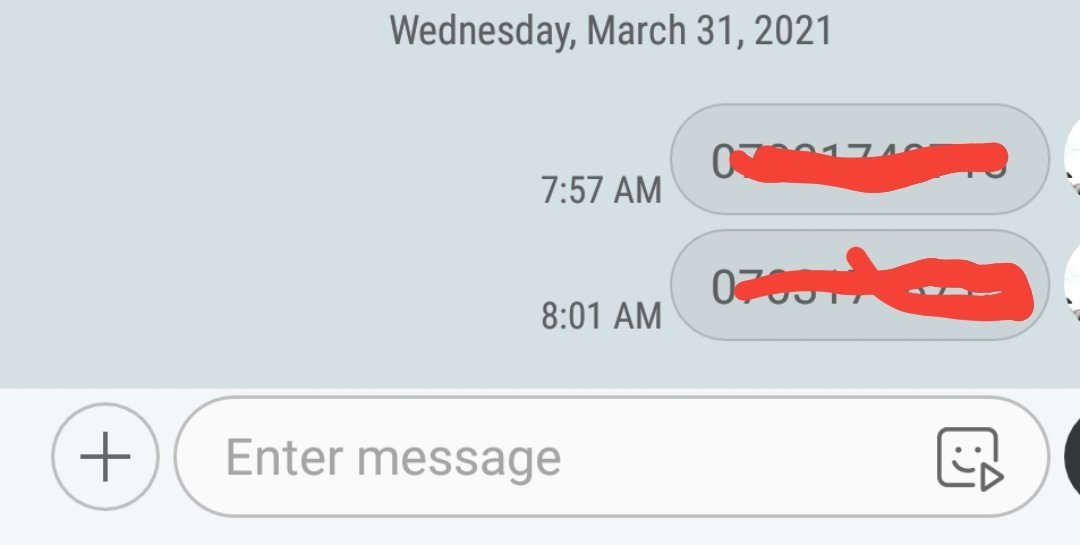 Emmy6330's tweet photo. @AirtelNigeria 
@Airtel_Presence 
@ConsumerNCC
@ncc
I have been complaining several times to airtel care centers about how I send text messages (4 naira ) charges would be deducted and yet the receiver won't get my message this morning sent a number twice the same thing. https://t.co/Z2NLw3rbP0