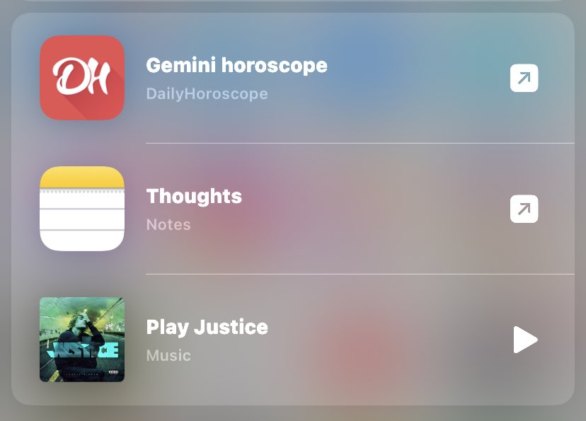 KSecretan's tweet photo. My Siri suggestions are spot on https://t.co/94m6dAJgmU